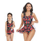 🎉Spring Sale 50% Off - Tummy Control One-Piece Floral Mommy and Me Swimsuit