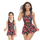 🎉Spring Sale 50% Off - Tummy Control One-Piece Floral Mommy and Me Swimsuit