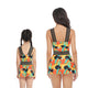 🎉Spring Sale 50% Off - Tummy Control One-Piece Floral Mommy and Me Swimsuit