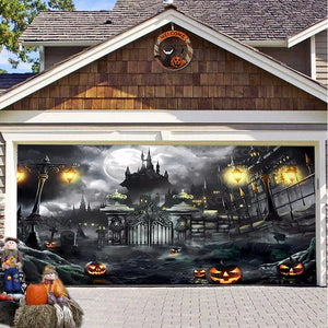 Last Day Sale 40% OFF - 2023 Halloween & Christmas Garage Door Decoration