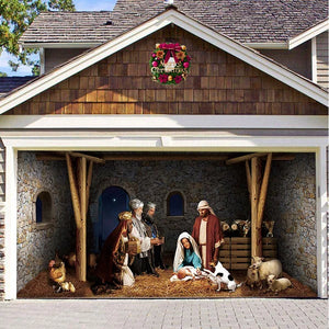Last Day Sale 40% OFF - 2023 Halloween & Christmas Garage Door Decoration