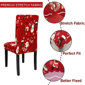 Christmas Chair Cover Dining Chair Slipcover