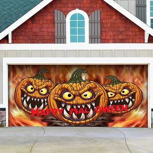 Last Day Sale 40% OFF - 2023 Halloween & Christmas Garage Door Decoration