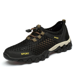 「🎉Spring Sale - 40% Off」Lace-Up Men's Quick Drying Water Shoes for Beach Breathing
