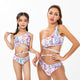 High Waist  & Floral Bikni Mommy and Me Swimsuit