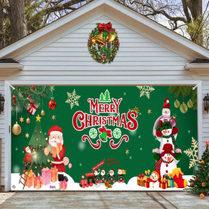 Last Day Sale 40% OFF - 2023 Halloween & Christmas Garage Door Decoration
