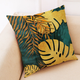 Leaf Flax Pillow Covers(4pcs)