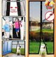 MAGIC MAGNETIC MESH SCREEN DOOR