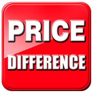 Pay the price difference $5
