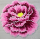 Peony Rose Flower Carpet Rug Mat