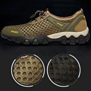 「🎉Spring Sale - 40% Off」Lace-Up Men's Quick Drying Water Shoes for Beach Breathing