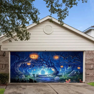 Last Day Sale 40% OFF - 2023 Halloween & Christmas Garage Door Decoration