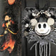 Nightmare Before Christmas Mickey Mouse Pumpkin Wreath