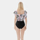 🎉Spring Sale 50% Off - Family Matching Leaves Flowers Printed Swimsuits