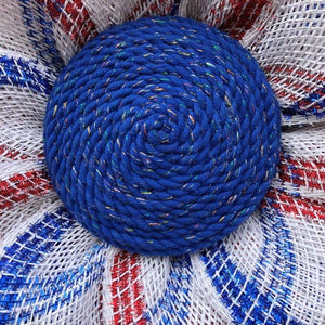 Blue Patriotic Wreath