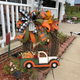 Farmhouse Pumpkin Truck Wreath-Autumn Nature Decoration(Ready For Shipment!)