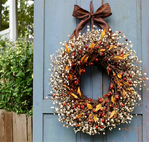 Fall Wreath - Acorn Wreath - Autumn Door Decor