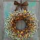 Fall Wreath - Acorn Wreath - Autumn Door Decor
