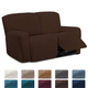 Stretchable Velvet Recliner Slipcover