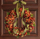 Fall hydrangea wreath - Rustic home decor