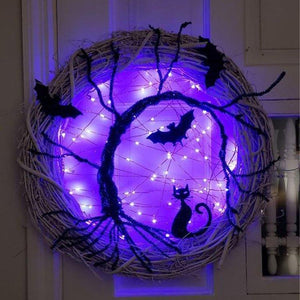 Spooky Halloween Wreath