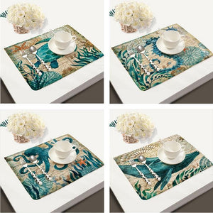 Sea Life Dinner Mats