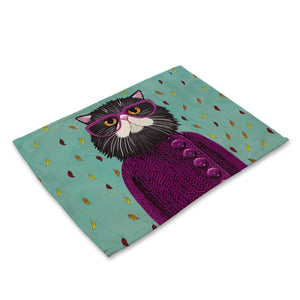 Cats Dinner Mats