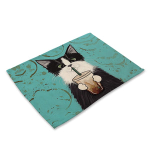 Cats Dinner Mats