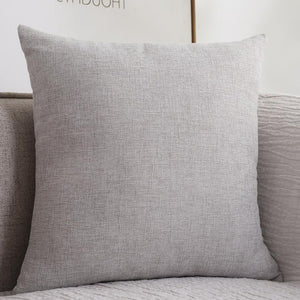Ramie Cotton Fabric Pillow Cover